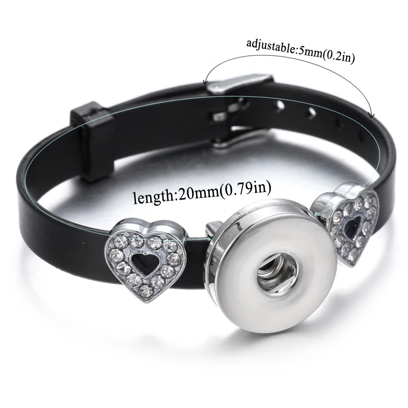 Браслет женский кожаный карамельных цветов 18 мм 10 шт./лот | Украшения и аксессуары