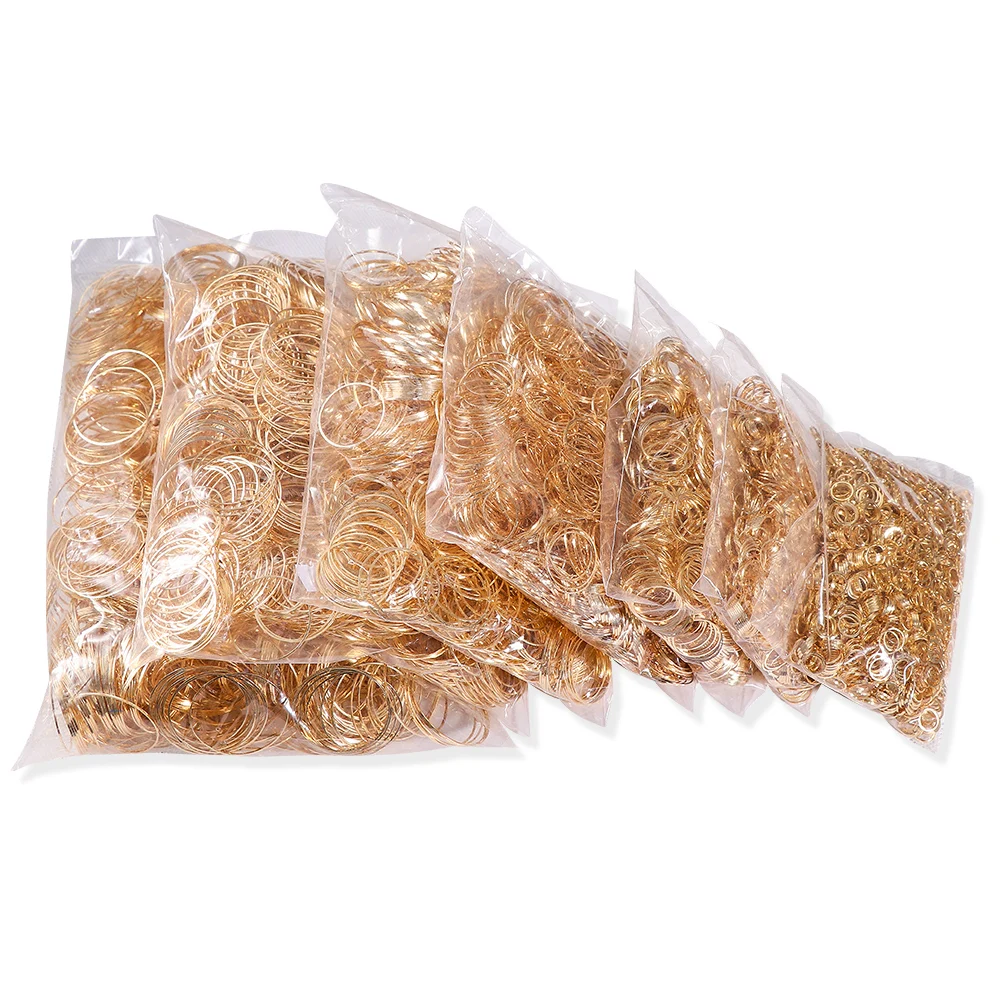 

1000pcs Imitation Gold/white K/silver Earrings Female Decoration Fashion Jewelry Jewelry Earrings Multi-style Wholesale