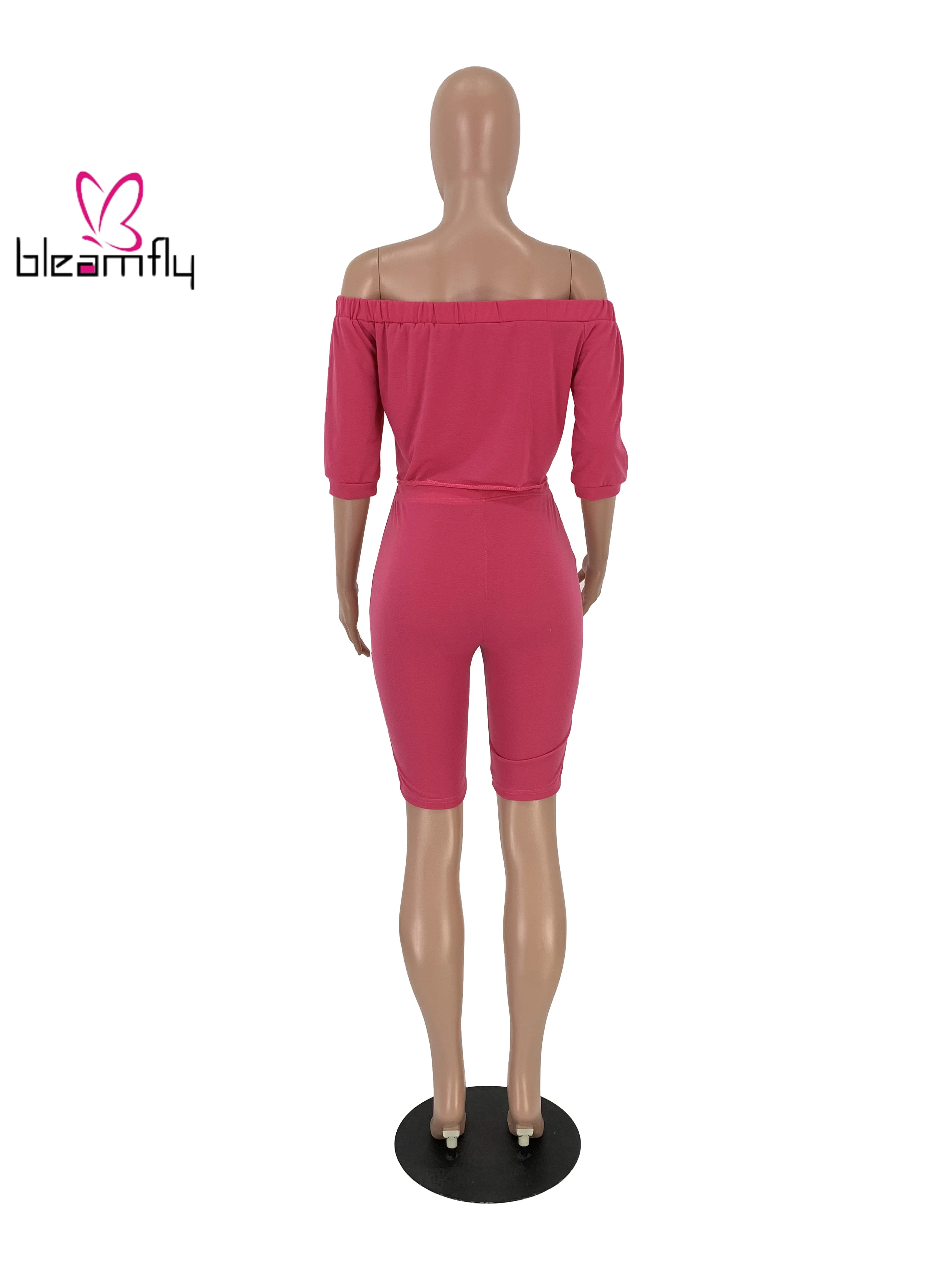 2019 Женская Осенняя зимняя укороченная футболка с вырезом лодочкой топ и шорты