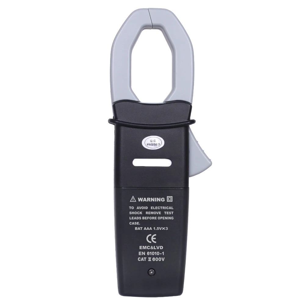 Mutool MT336 600V Цифровой клещи переменного/постоянного тока Напряжение True RMS Авто