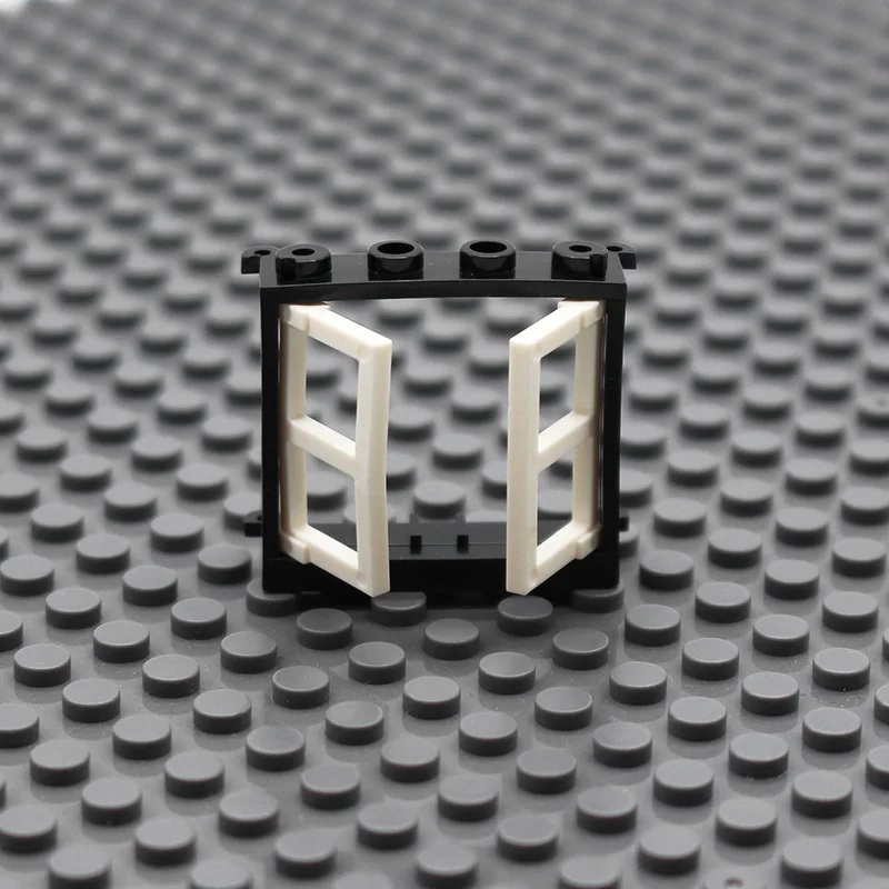 picture show 30pcs Кубики Moc Ландшафтная архитектура двери и окна DIY Интеллектуальный блок совместим со сборками частиц my city window - Цвет: picture show 30pcs