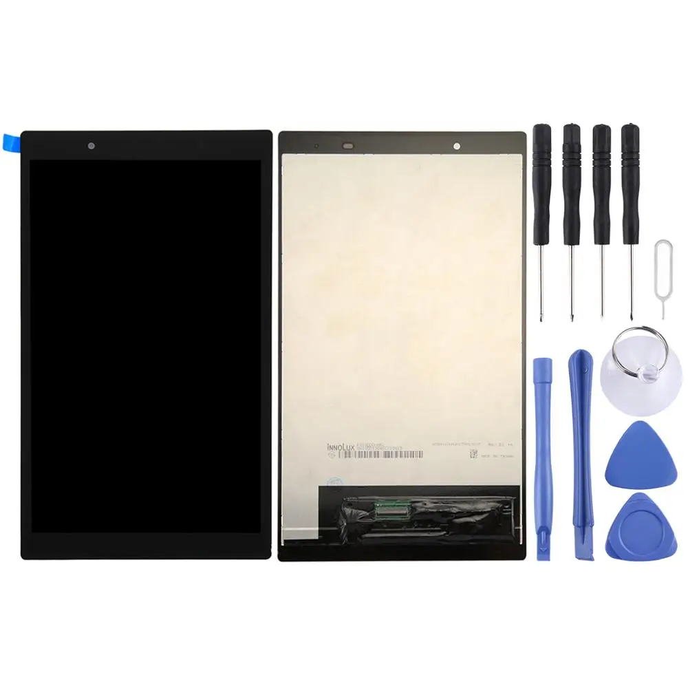 ЖК экран и дигитайзер полная сборка для lenovo Tab4 8/8504/TB 8504F/TB 8504X (черный)|Экраны