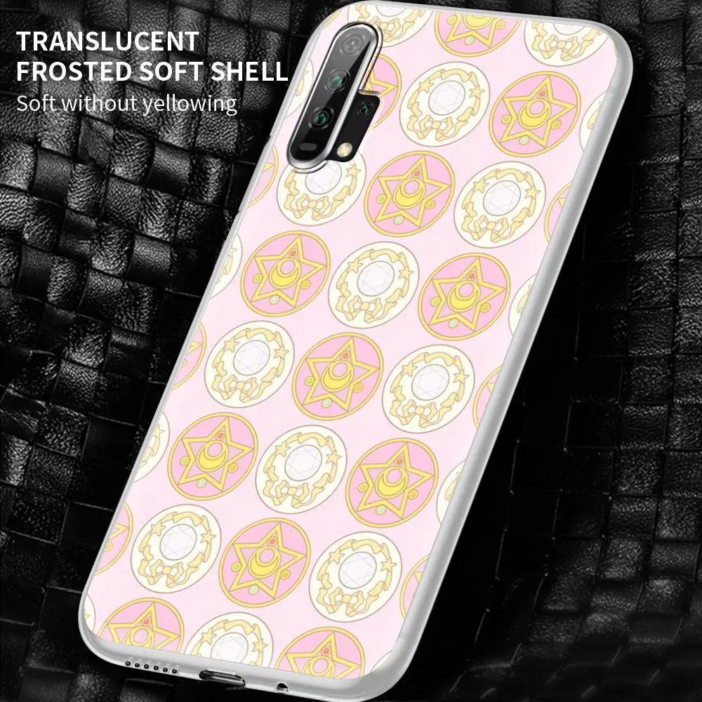 

Sailor Moon Matte Clear Case for Honor 10 20 Lite 8X 9X Pro Play 9A 9S 9C 8S 30Pro Plus Soft Smart Phone Cover Coque Shell Capa