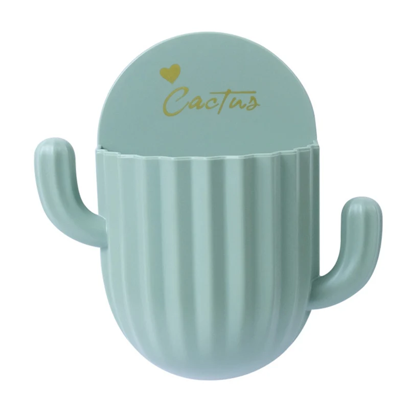 

Hanging Bathroom Kitchen Utensil Box Toothbrush Storage Rack Wall-mounted Toothbrush Holder BDF99