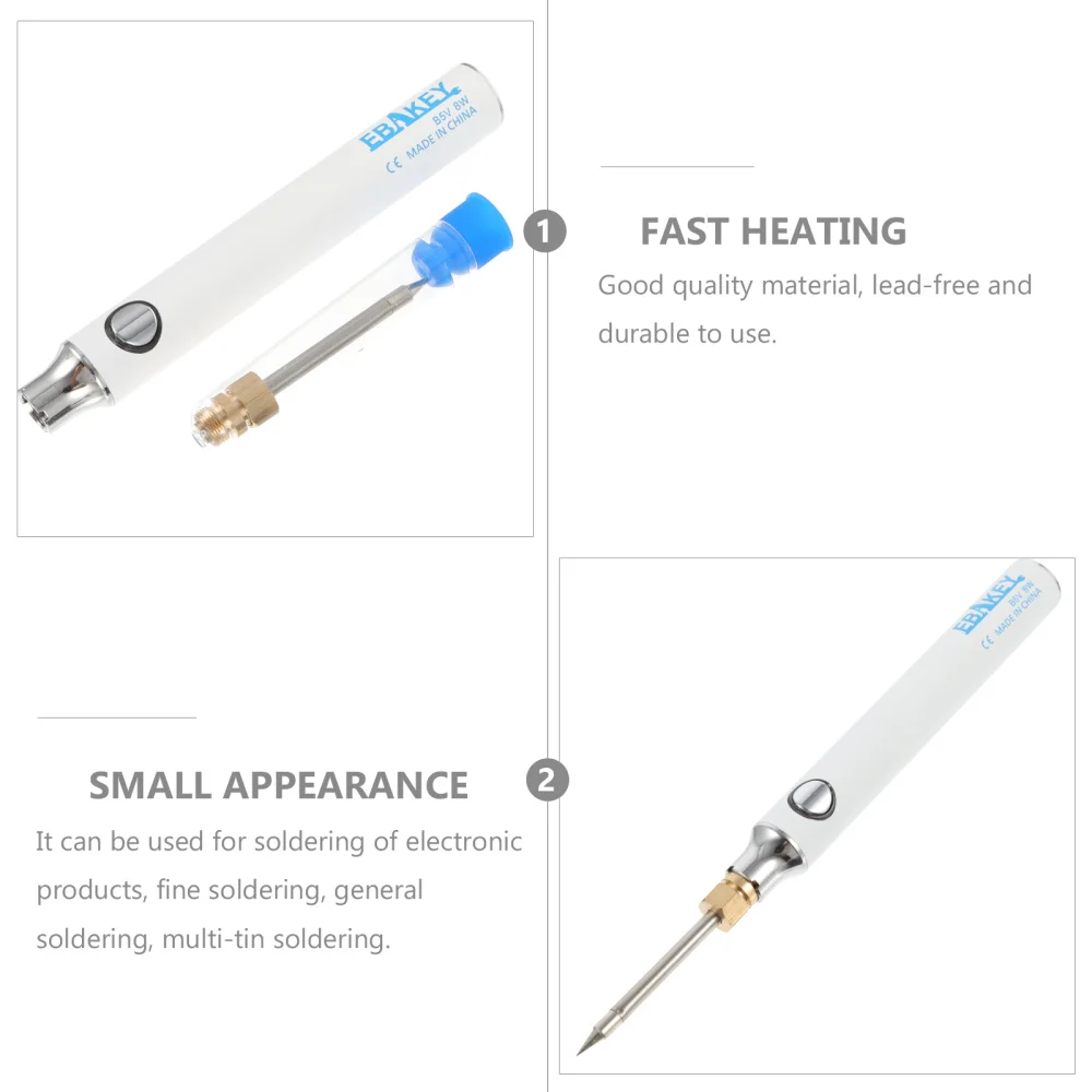 

1 Set Soldering Iron Kit 5V 8W Adjustable Temperature Electric Soldering Iron