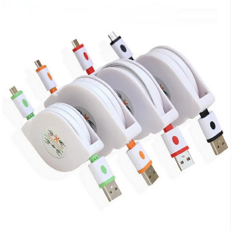 

Micro USB Cable Retractable Charger Charging Data Cable