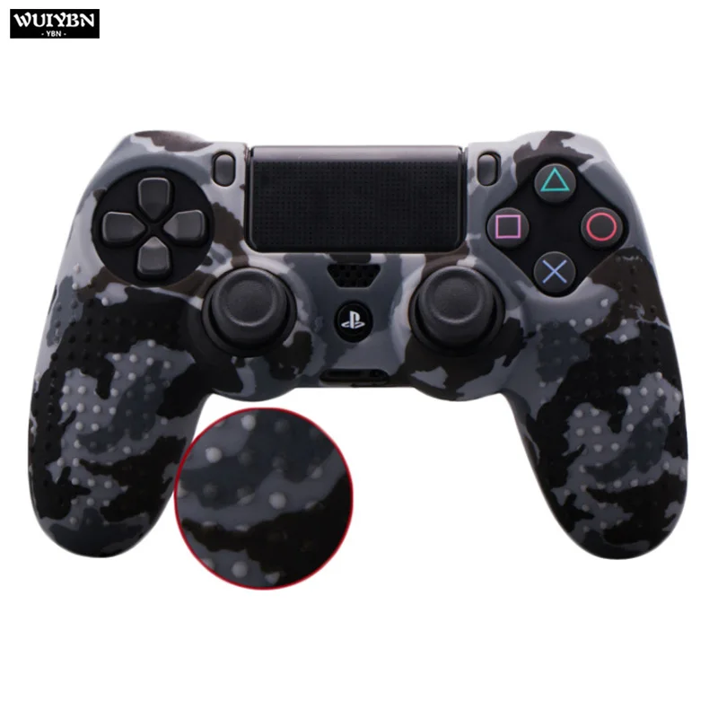 WUIYBN PS4 Цветной силиконовый защитный чехол геймпад Противоскользящий рукав для SONY playstation Dualshock 4 DS4 Pro тонкий контроллер