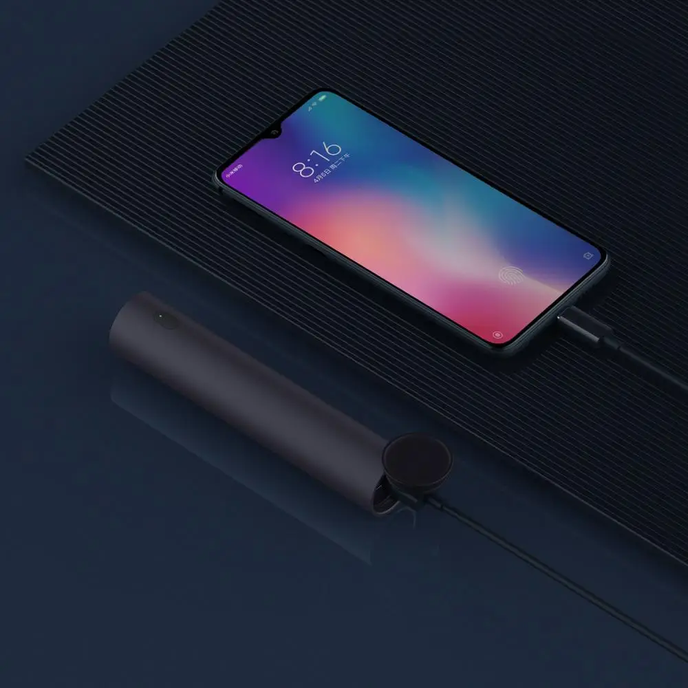 ZMI LPB02 портативный светодиодный мощный фонарик 5000 мАч power Bank IPX6 Водонепроницаемый аварийный фонарь SOS открытый велосипедный фонарик