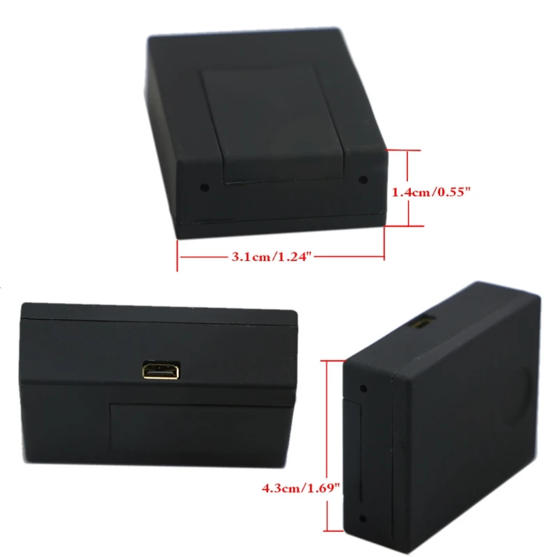 N9 Tri-band шпионские слуховые ошибки GSM Двухсторонний автоматический ответ и набор скрытых аудио sim-карт 77UA