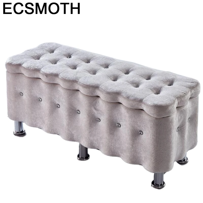 

De Aluminio Living Room Chair Ottoman Meble Dla Dzieci Taburet Pouffe Kids Furniture Taburete Change Shoes Pouf Foot Stool