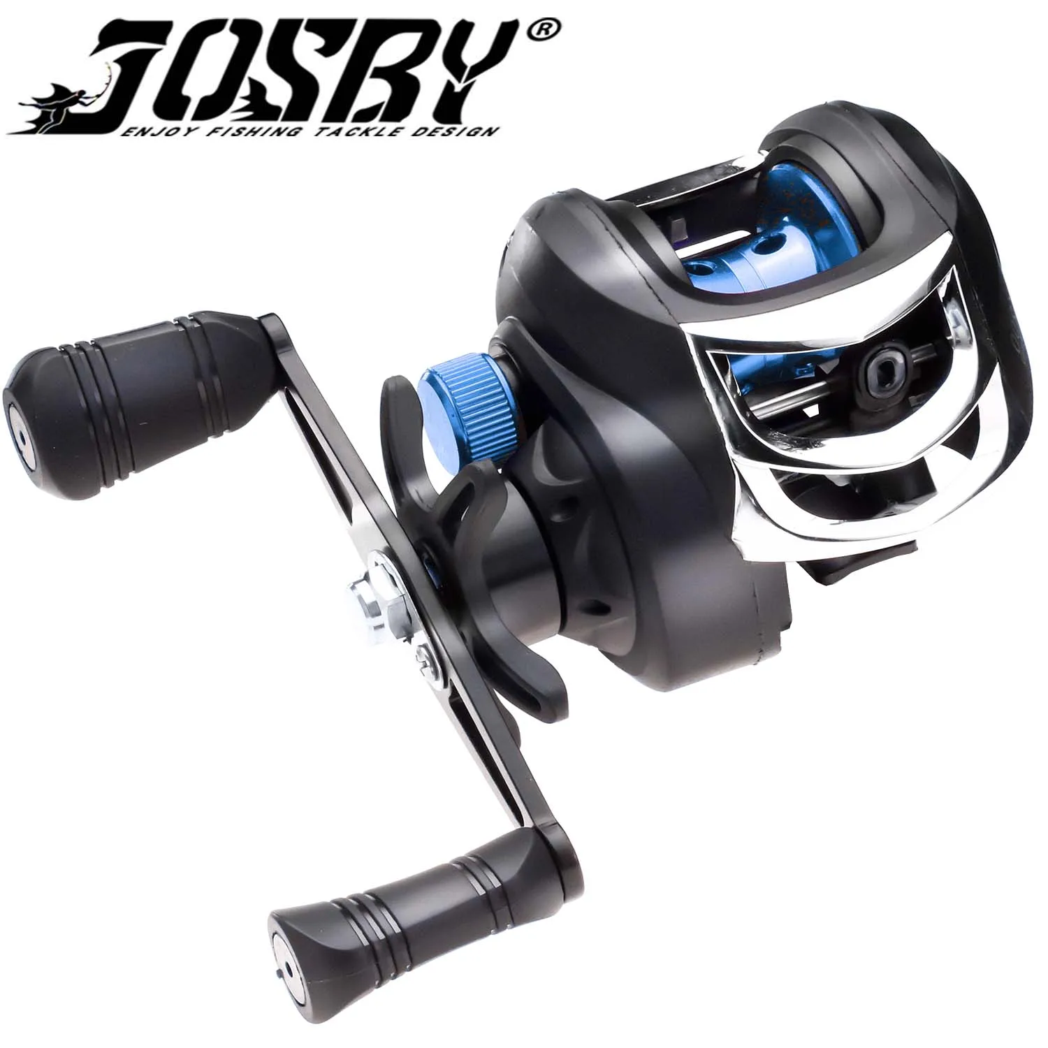 

Baitcasting Reel 8KG Max Drag 13+1 BBs 7.2:1 Speed Ratio Fishing Wheel Saltwater Carp Metal/High-Strength Plastic Spool AK200