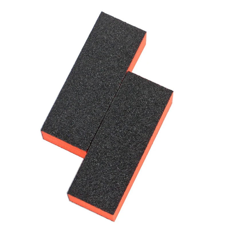 2pcs Nail Buffer Block Polish for set File Manicure Pedicure Callus Remover Stand Drill X Paint Tools free shipping | Красота и