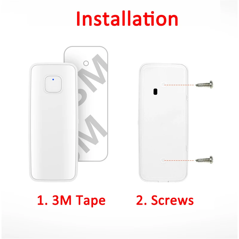Tuya Smart ZigBee/WiFi датчик для двери открытые/Закрытые детекторы Совместимость с Alexa Google Home IFTTT Tuya/smtlife APP