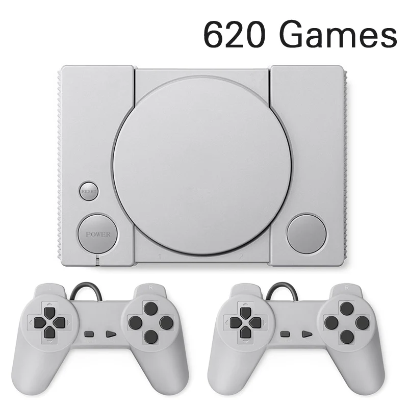 Мини игровая консоль для двух игроков 8 бит 620 Детские классические игры AV Out family tv