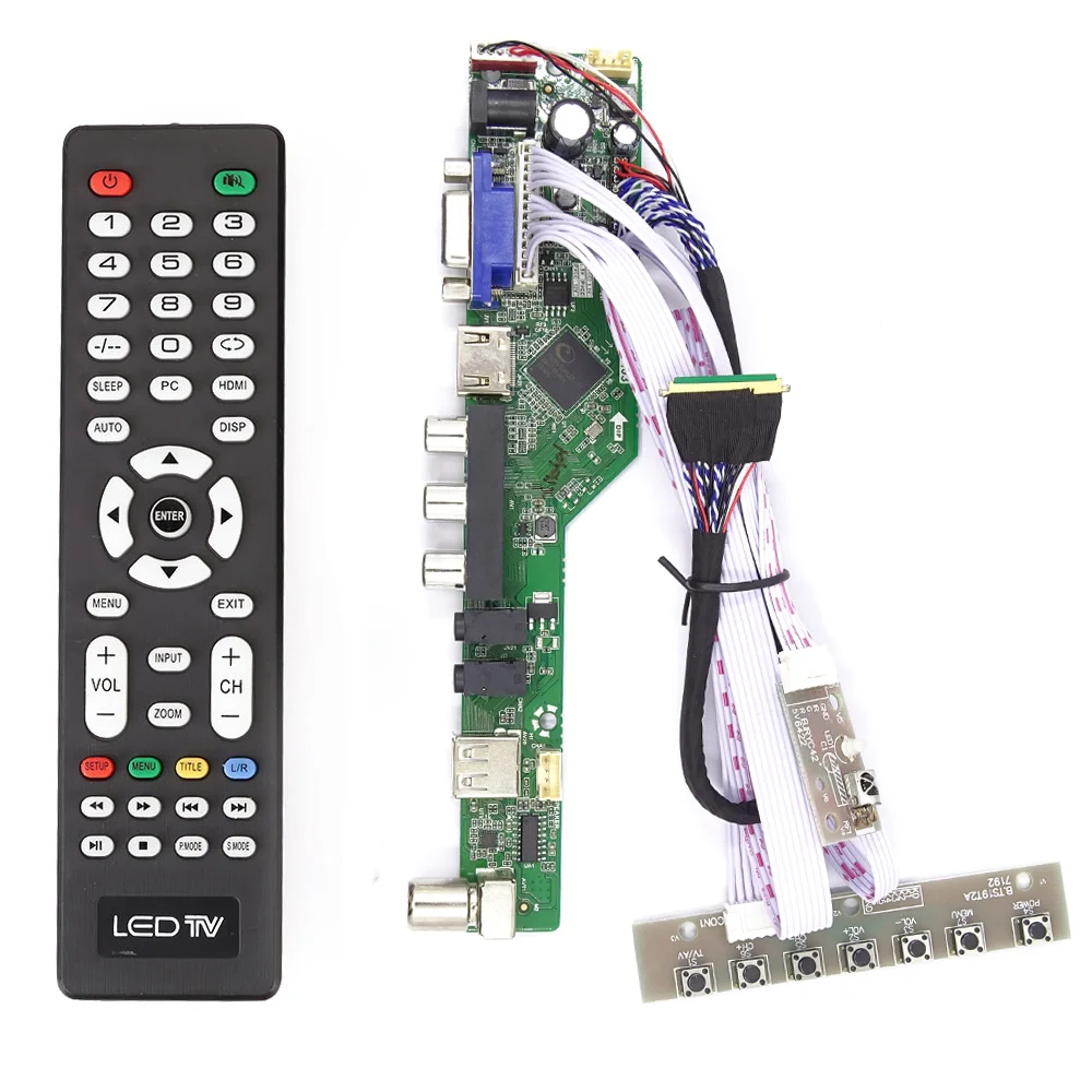 Плата контроллера ЖК дисплея HDMI с поддержкой экрана высокой оценки 1920*1080