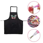 Алмазная картина сделай сам, бриллиантовая мозаика для выпечки, слюнявчик, мозаика для официанта, кафе, кухни, домашнего приготовления