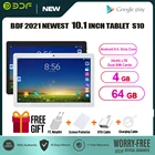 BDF планшет с 10,1-дюймовым дисплеем, четырёхъядерным процессором, ОЗУ 2 Гб, ПЗУ 32 ГБ, Android 10,1