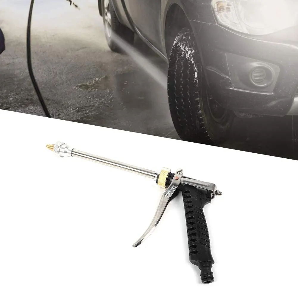 

DC 12V High Pressure Water Gun Car Wash Pump + Car Wash Gun Kit 130psi high water pressure acid and alkali resistance low noise