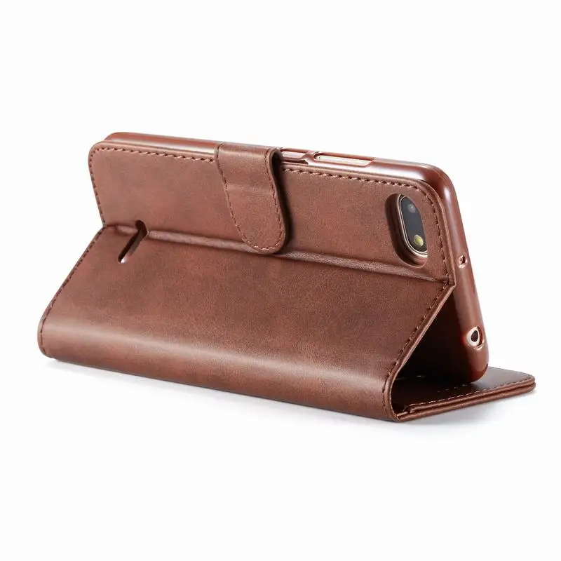 Leather Case For Xiaomi Redmi 6 Pro Flip Cover A 6A 6Pro Wallet Magnetic Luxury Vintage Phone Bags Cases | Мобильные телефоны и