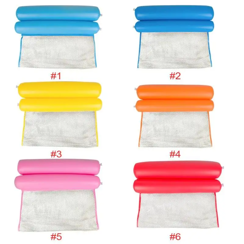 Водный гамак летний бассейн надувной матрас пляжный шезлонг плавающая Подушка