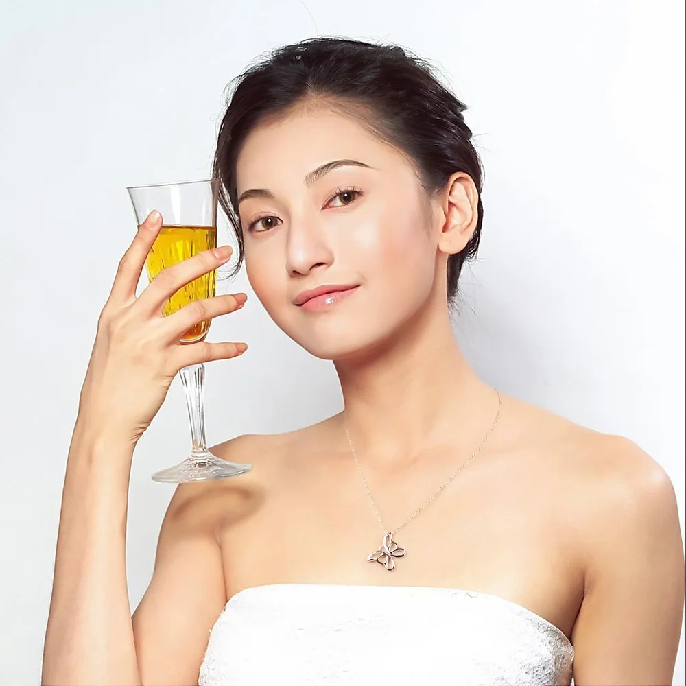 Женское длинное ожерелье с подвеской-цепочкой до ключиц | Украшения и аксессуары