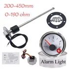 Водонепроницаемый IP67 датчик уровня водыуровня топлива для лодки автомобиля 0  100 Ом, датчик уровня топлива, датчик уровня воды 300 350 200m 450 мм