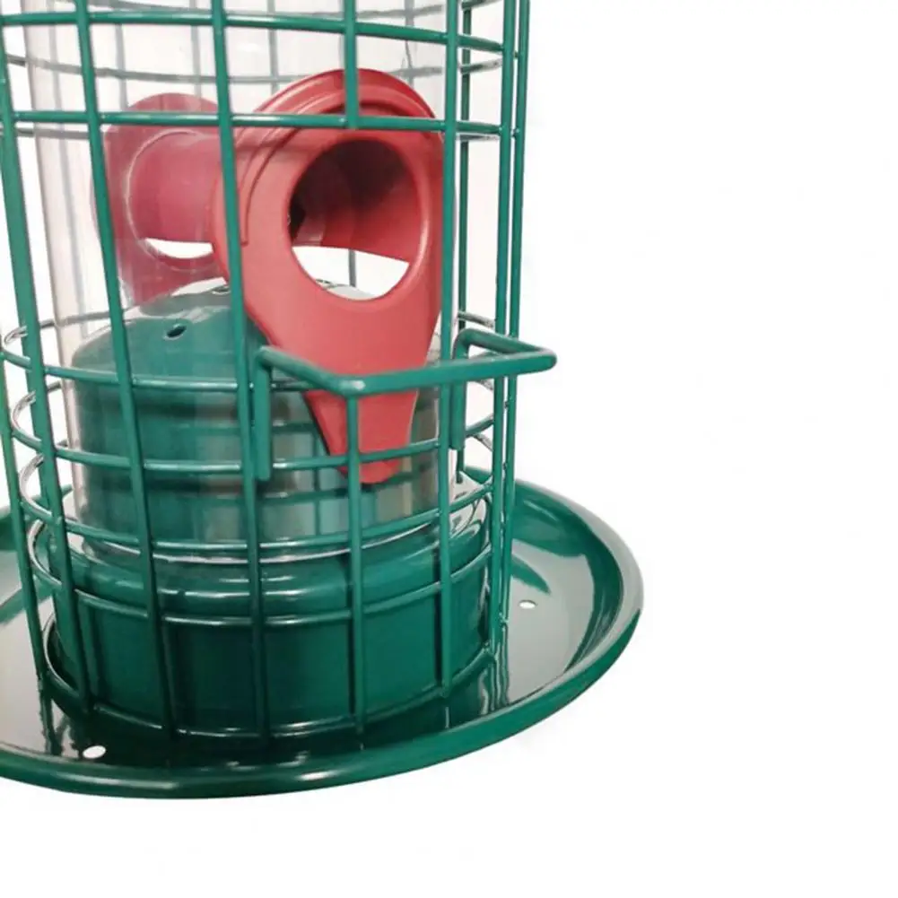 

Bird Feeder Hanging Design Anti-squirrel Metal Garden Bird Feeder for Home