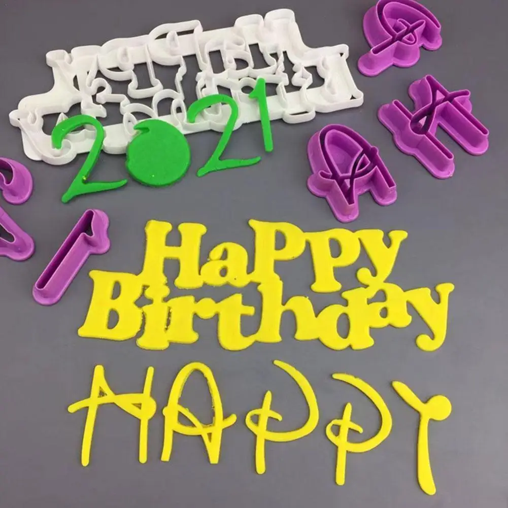 

Merry Christmas Cake Mold 3D Cookie Biscuit Stamp Embosser Fudge Cutter Chocolates Fondant DIY Kitchen Baking Accessories Tools