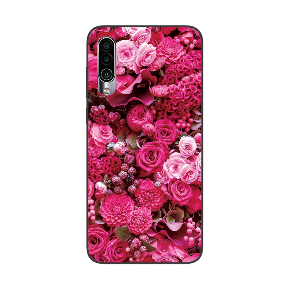 16 Силиконовый чехол GUCOON для Meizu 16Xs 6,2 дюймов, Мягкий защитный чехол из ТПУ для задней панели телефона, чехол-бампер с изображением волка розы - Цвет: 16