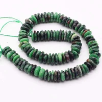 10 12mm natural irregularoval epidote zoisite stone beads for diy necklace bracelet jewelry making 15 5