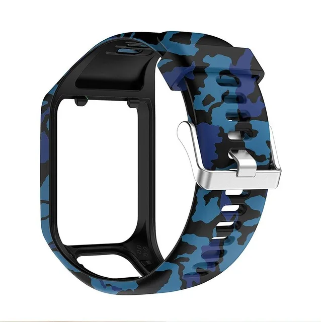 Прозрачный Силиконовый сменный ремешок на запястье для TomTom Runner 2 3 Spark 3 Adventurer Golfer 2 Spark Cardio gps Sport Smart ремешок для часов - Цвет: Прозрачный