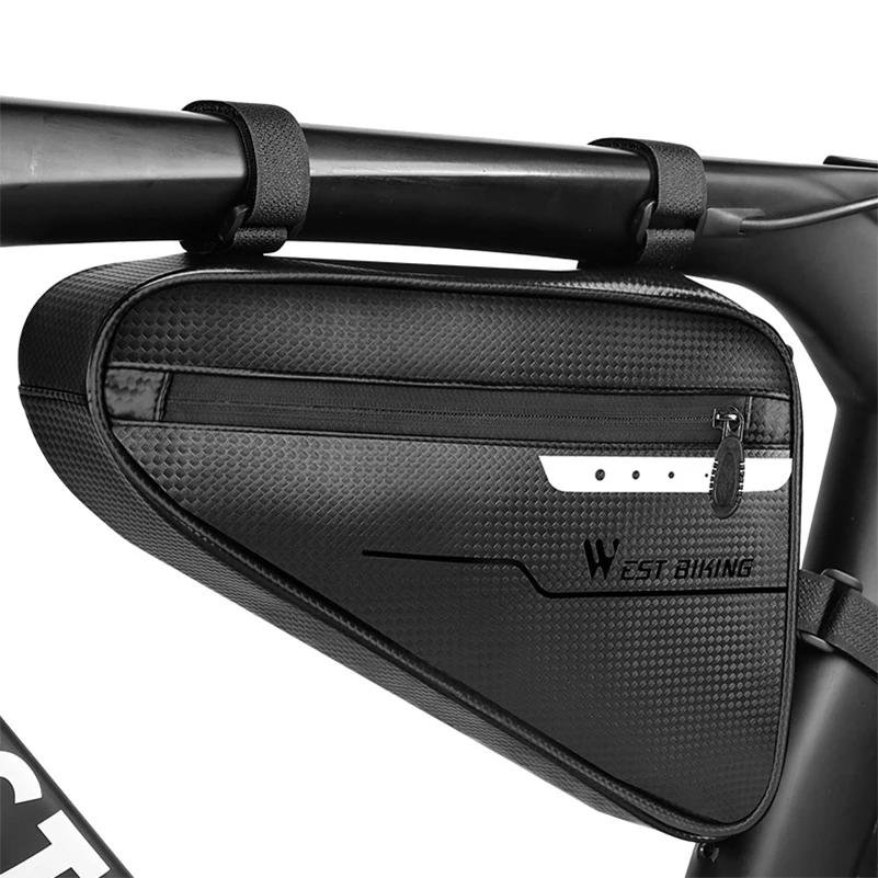 

Waterproof Cycling Tube Bags 3L MTB Road Bike Triangle Bag Cycling Frame Front Bags Repair Tools Pannier Bicycle Bag