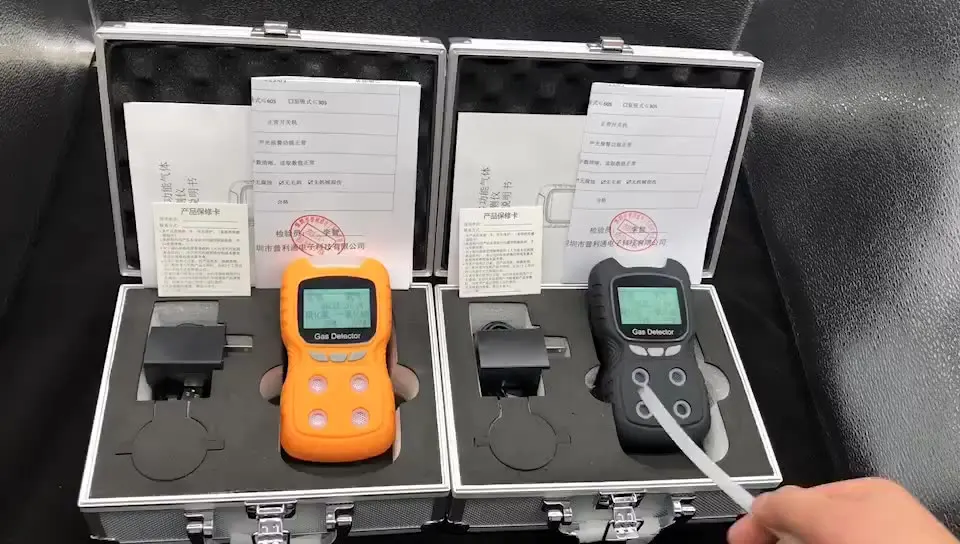 

4 in 1portable multi gas detector CO H2S O2 LEL(Ex) 4 Gases detector optional gas type gas with micro clip