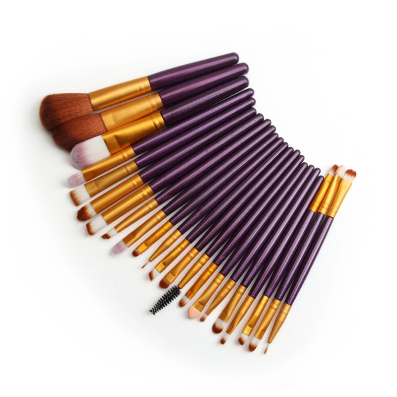 

22Pcs Makeup Brushes Kit Loose Powder Foundation Brush Eyeshadow Eyelash Lip Brush Cosmetic Brush Kit