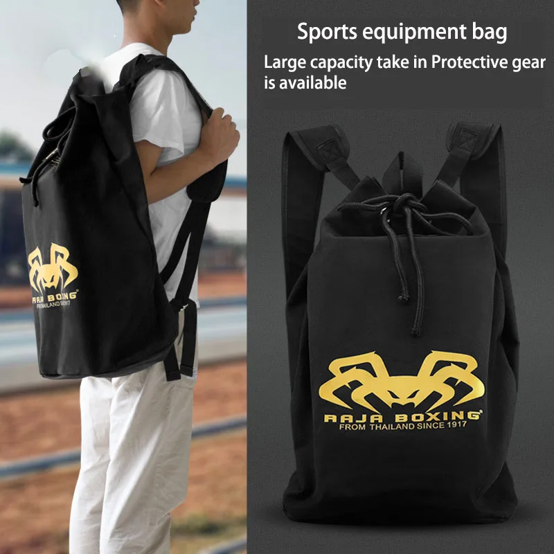 High-capacity Boxing Supplies Storage Bag Sanda Protective Gear Bag Taekwondo Protective Gear Backpack Wholesale