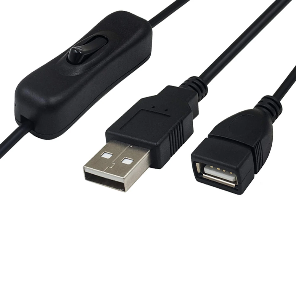 3A 22AWG медный USB удлинитель питания с переключателем AMAF контроллер линии |