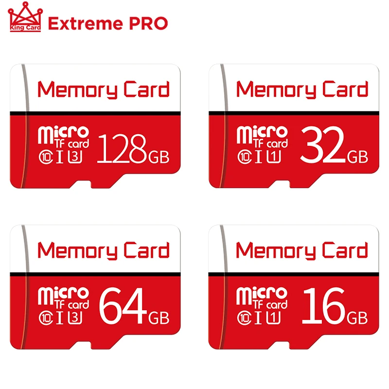 

Micro SD карта памяти, 64 ГБ, 128 ГБ, 32 ГБ, 16 ГБ, 8 Гб