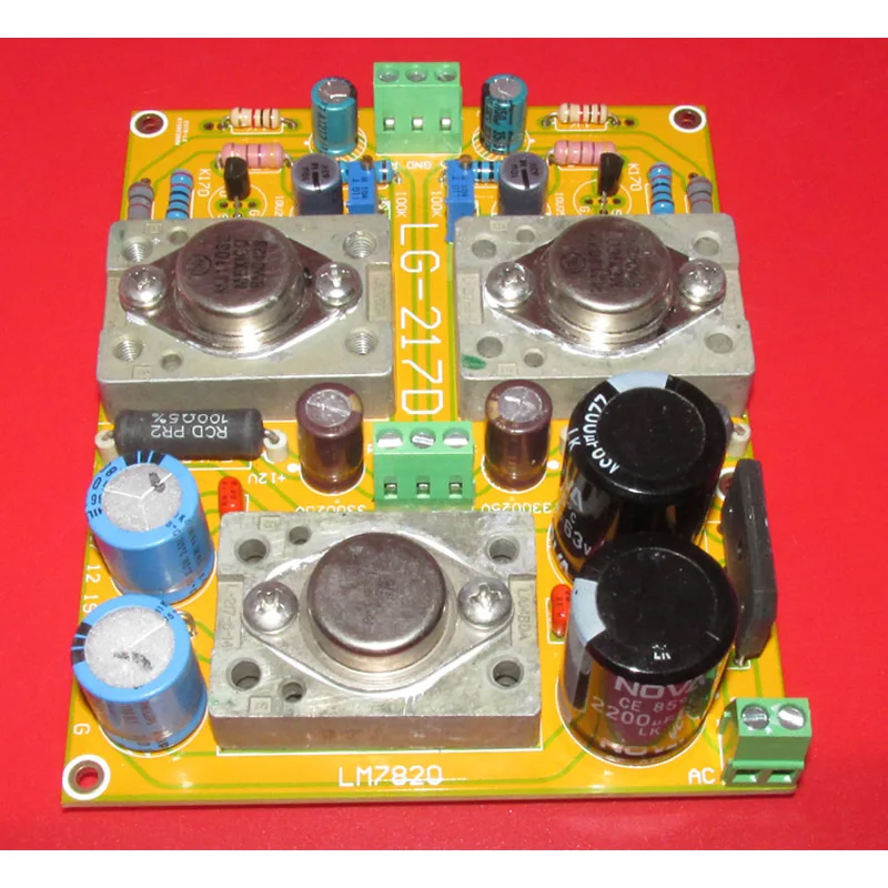 

LG217D-PASS JFET BOZ field effect tube input pure class A output pre-amplifier board, circuit gain about 7 times