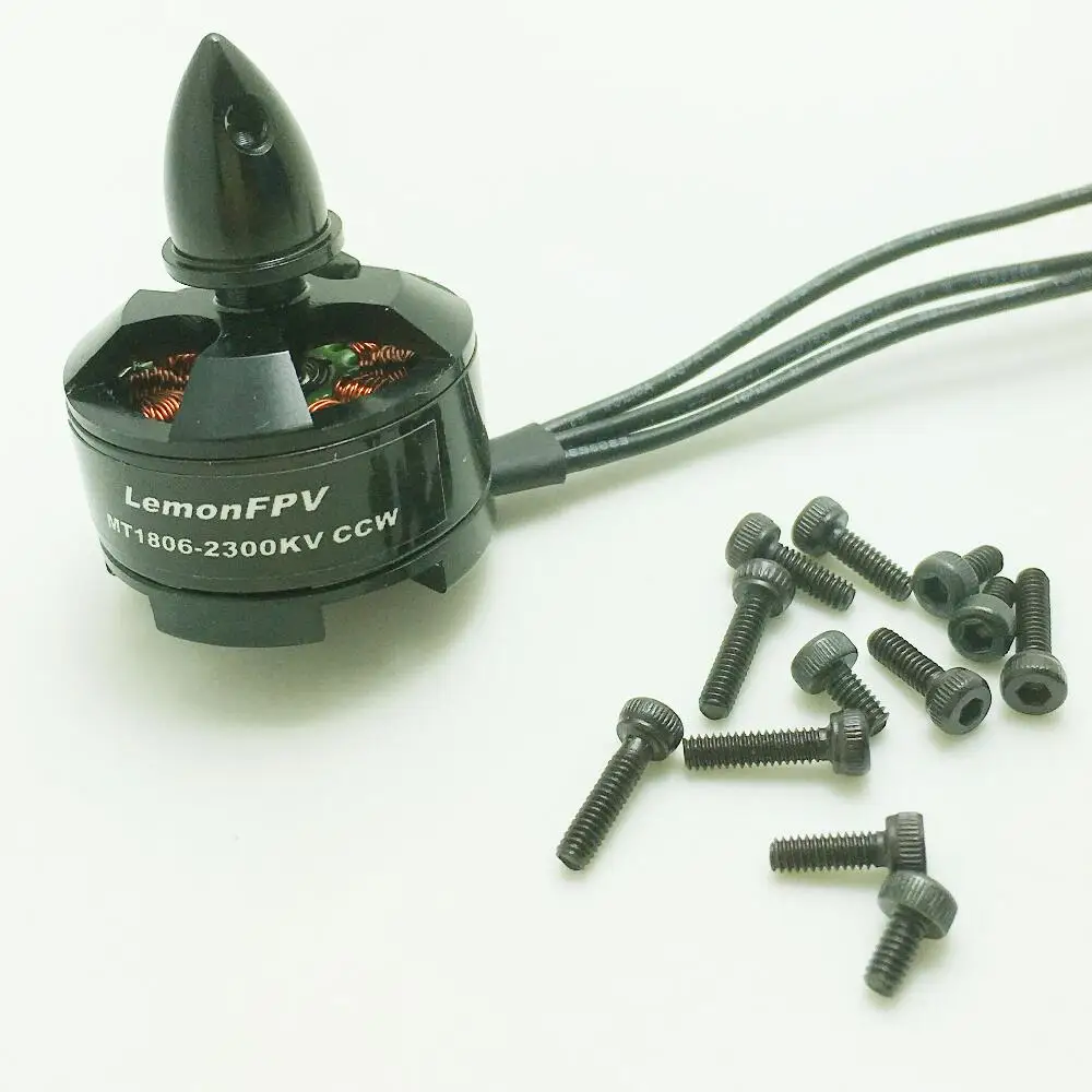 LemonFPV 1806 2300KV CW CCW Квадрокоптер бесщеточный двигатель для QAV250 mini RC FPV Мультикоптер |
