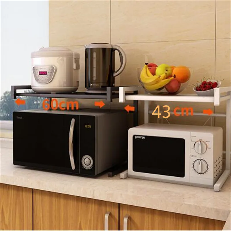 Кухонная полка Домашний Органайзер стойка из нержавеющей стали для