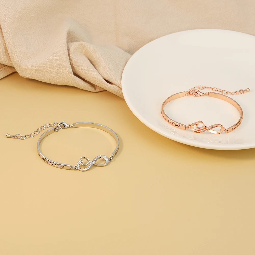 MYLONINGCHARM подарок для лучшего друга браслет друзей не сестра по крови но сердцу