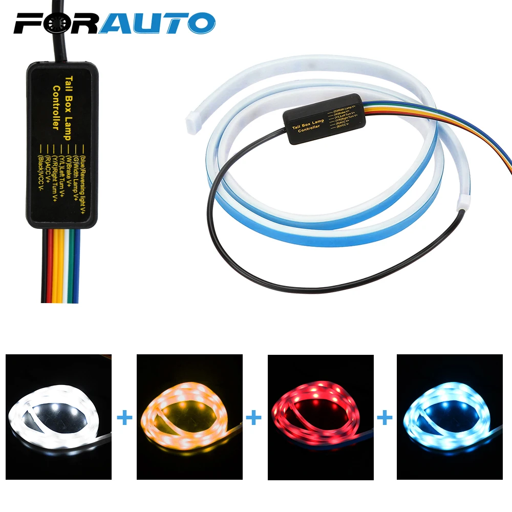 FORAUTO задний багажник светильник 1 2 м тормозной сигнал поворота Предупреждение
