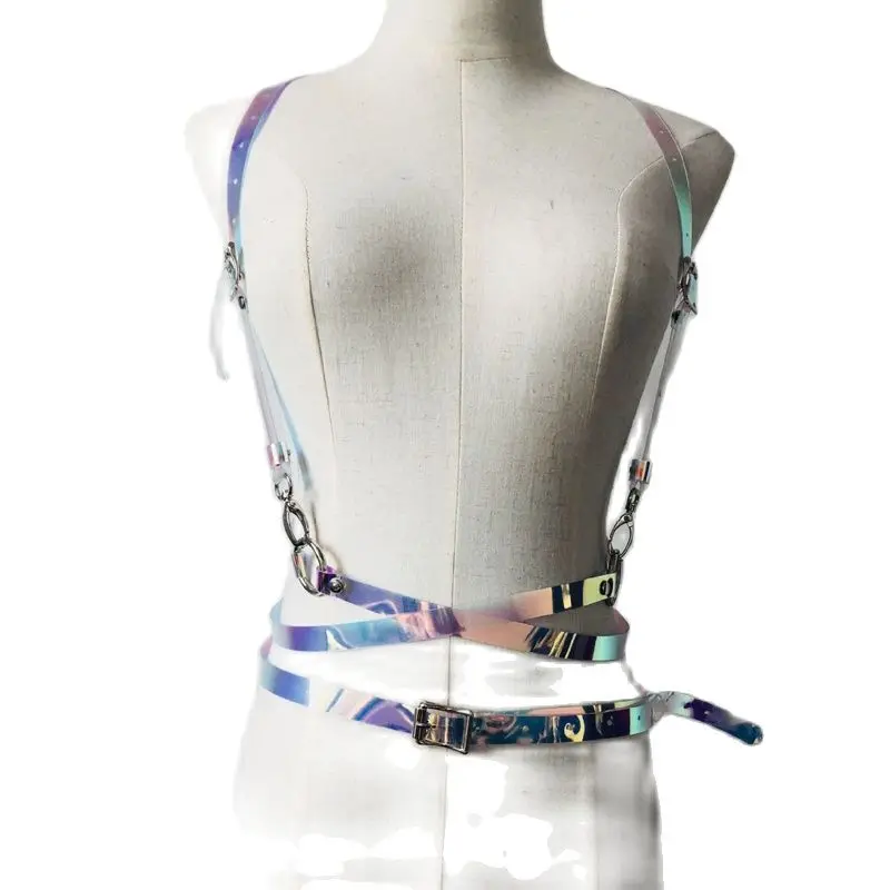 Новинка подвязки с уплотнительным кольцом в стиле панк Харадзюку виниловые ПВХ