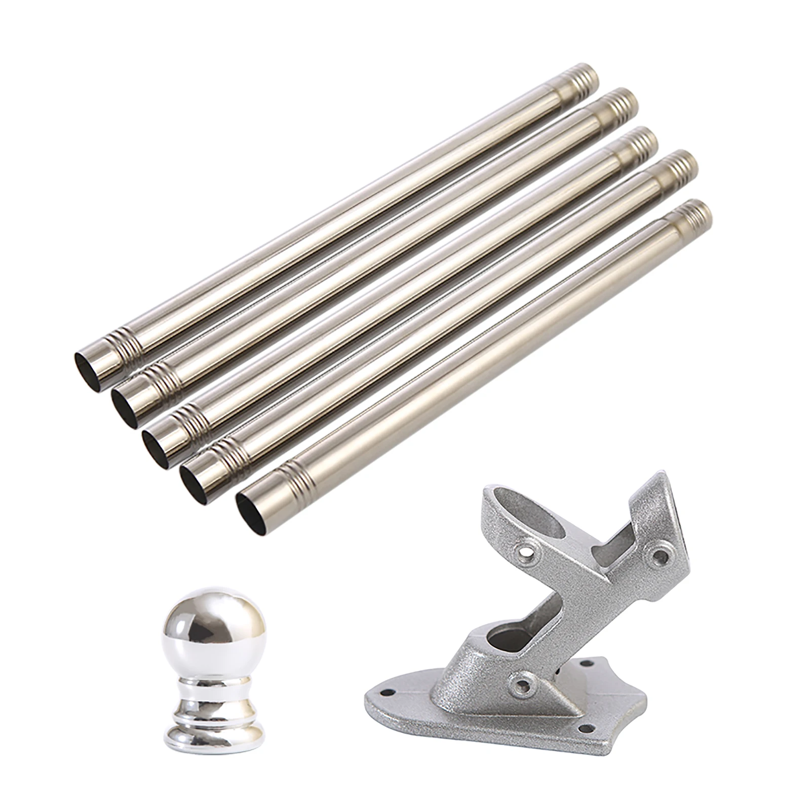 

Уличный садовый сверхпрочный комплект с кронштейном, настенный флагшток, домашний декор, лодка с регулируемой длиной, прочный грузовик, нер...