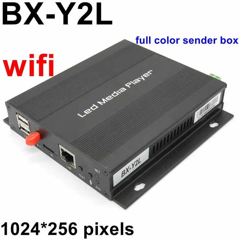 BX Y2L wifi полноцветная асинхронная светодиодная карта управления 1024*256 пикселей