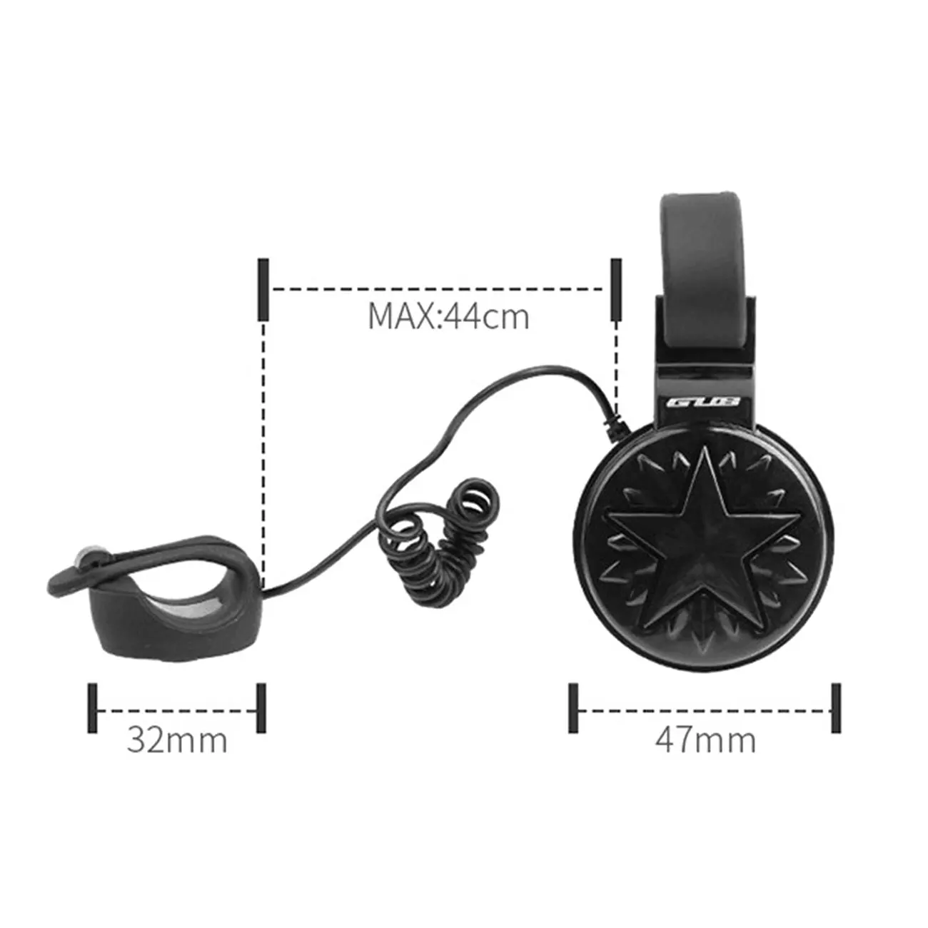 Перезаряжаемый USB электронный велосипедный гудок велосипедные аксессуары 4