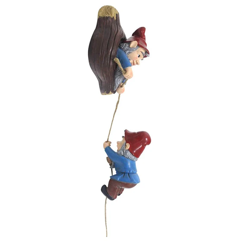

Climbing Gnomes Tree Hugger Decor-gnomes Garden Tree Statue-garden Yard Art Decoration Ornaments Rh