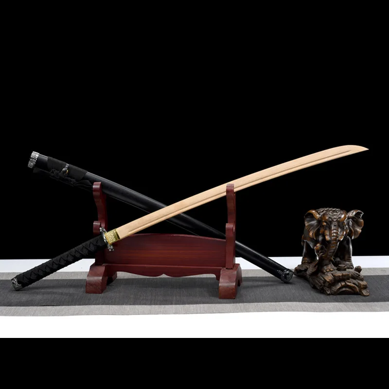 Высококачественный Изысканный самурайский меч 103 см с бамбуковой ручкой и