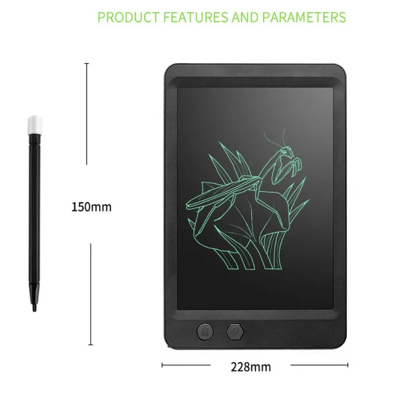 8 5 дюймовый ЖК-планшет для рисования безопасный защитный портативный детский