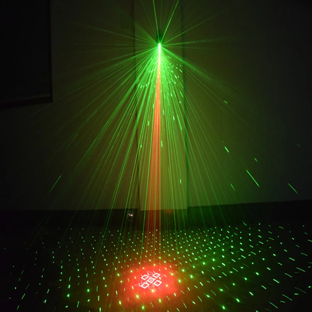 60 моделей RGB сценический светильник 5 в USB перезарядка лазерная проекционная